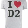 Dsquared2 t-shirt imprimé I Love D2