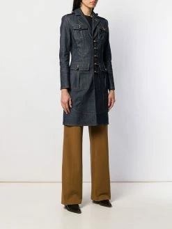 Dsquared2 veste mi-longue en jean