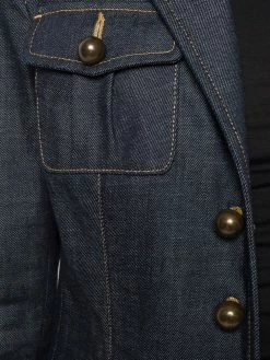 Dsquared2 veste mi-longue en jean