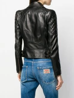 Dsquared2 veste de moto à détails de zips