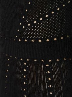 Dsquared2 robe courte en maille à épaules dénudées