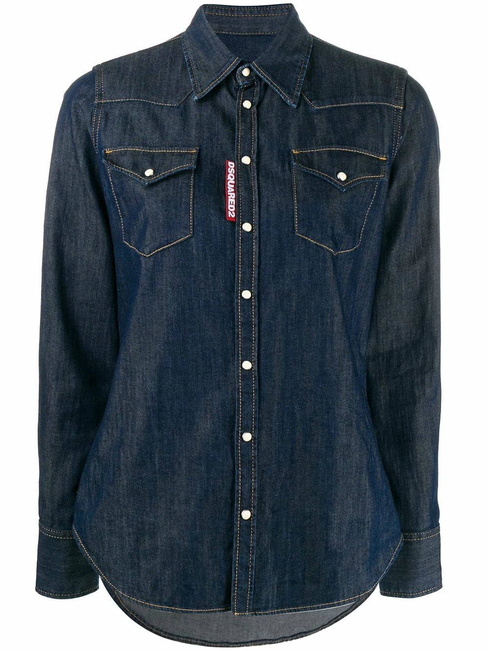 Dsquared2 Prix Exclusifs Chemise boutonnée en jean chemises femme 3 Dsquared2 chemise boutonnée en jean
