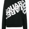 Dsquared2 Pas Cher Sweat à logo imprimé sweats femme 1 Dsquared2 sweat à logo imprimé