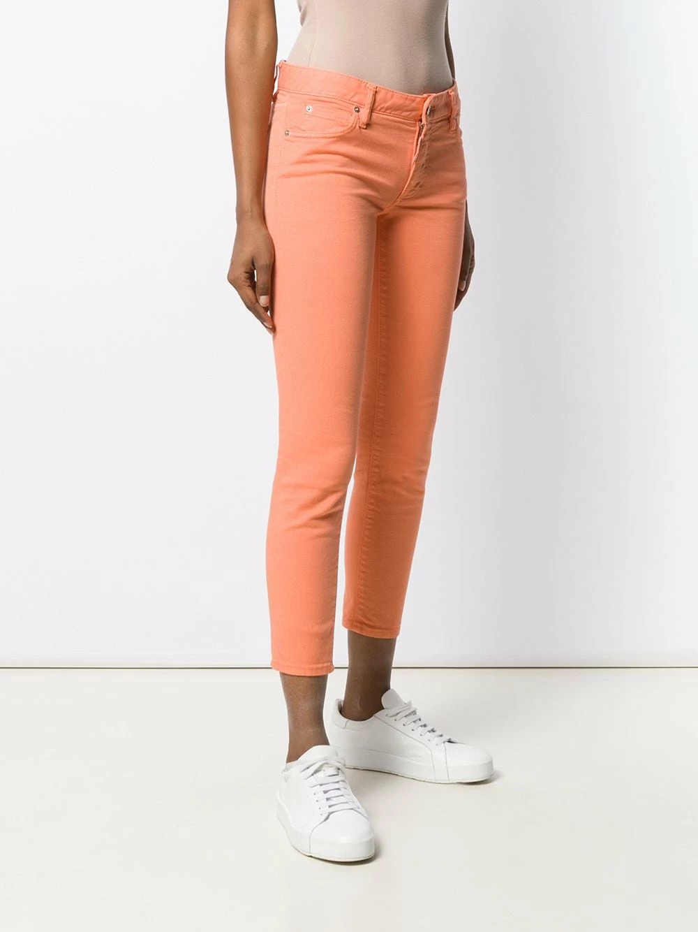 Dsquared2 Jean skinny à logo appliqué Meilleur Prix Garanti jeans skinny femme 5 Dsquared2 jean skinny à logo appliqué