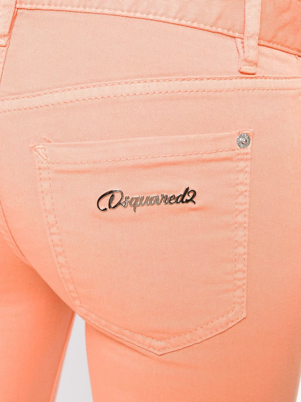 Dsquared2 Jean skinny à logo appliqué Meilleur Prix Garanti jeans skinny femme 7 Dsquared2 jean skinny à logo appliqué