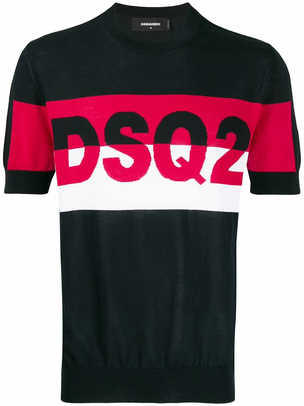 Prix Favorable Dsquared2 Pull à logo intarsia pulls homme 3 Dsquared2 pull à logo intarsia