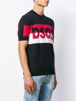 Prix Favorable Dsquared2 Pull à logo intarsia pulls homme 11 Dsquared2 pull à logo intarsia