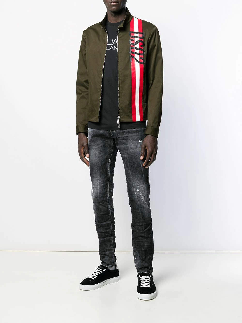 Dsquared2 Première Qualité Jean à effet froissé jeans slim homme 4 Dsquared2 jean à effet froissé