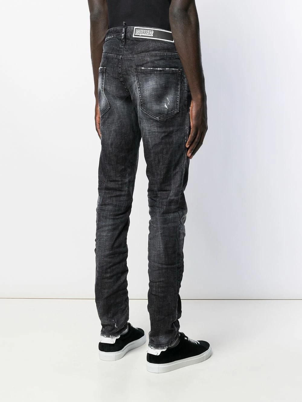 Dsquared2 Première Qualité Jean à effet froissé jeans slim homme 6 Dsquared2 jean à effet froissé