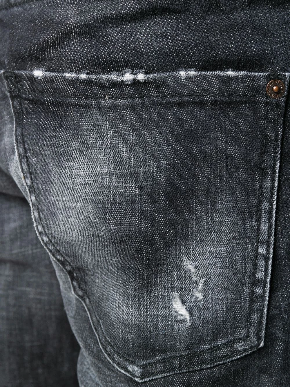 Dsquared2 Première Qualité Jean à effet froissé jeans slim homme 7 Dsquared2 jean à effet froissé
