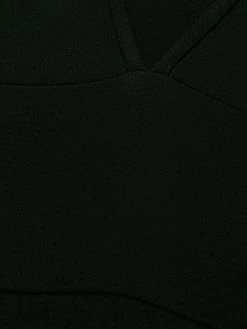 Dsquared2 robe mi-longue évasée à design sans manches