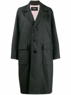 Dsquared2 manteau à col à revers oversize