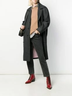 Dsquared2 manteau à col à revers oversize