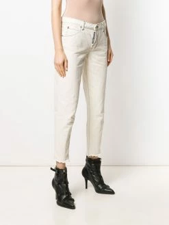 Dsquared2 jean slim à bords francs