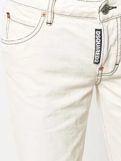 Dsquared2 jean slim à bords francs