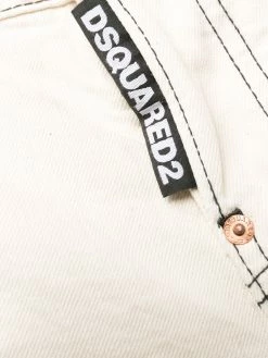 Dsquared2 jean slim à bords francs