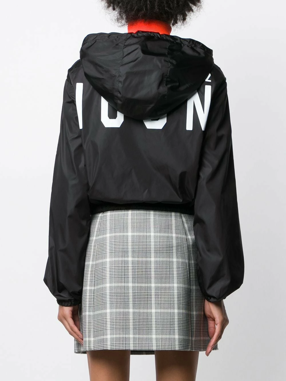 Discount En Ligne Dsquared2 Veste à logo imprimé et capuche vestes bomber femme 6 Dsquared2 veste à logo imprimé et capuche