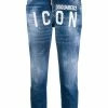 Dsquared2 jean ICON crop à logo