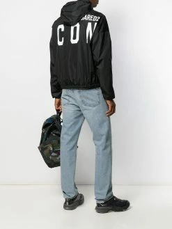 Dsquared2 veste à logo et capuche