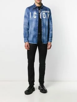 Dsquared2 Rabais Veste en denim ICON chemises homme 10 Dsquared2 veste en denim ICON