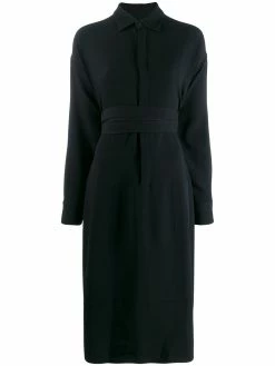 Dsquared2 robe-chemise à taille ceinturée