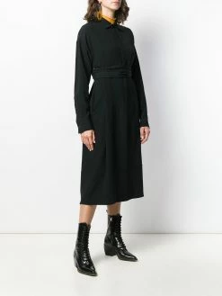 Dsquared2 Prix Distinctifs Robe chemise à taille ceinturée robes de jour femme 11 Dsquared2 robe-chemise à taille ceinturée