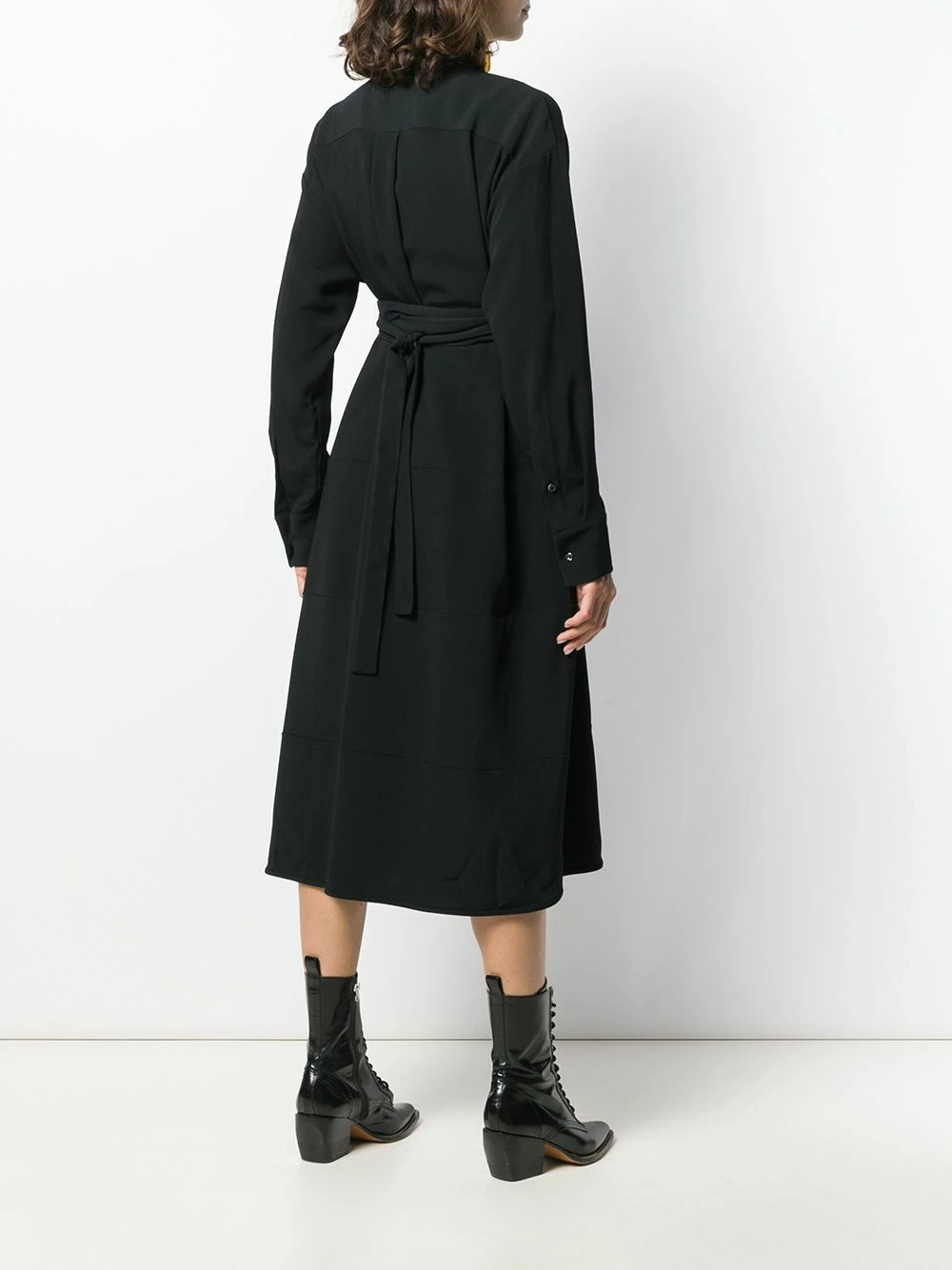 Dsquared2 Prix Distinctifs Robe chemise à taille ceinturée robes de jour femme 6 Dsquared2 robe-chemise à taille ceinturée