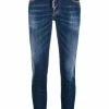 Prix De Lancement Dsquared2 Jean crop Maple Leaf jeans courts femme 2 Dsquared2 jean crop Maple Leaf