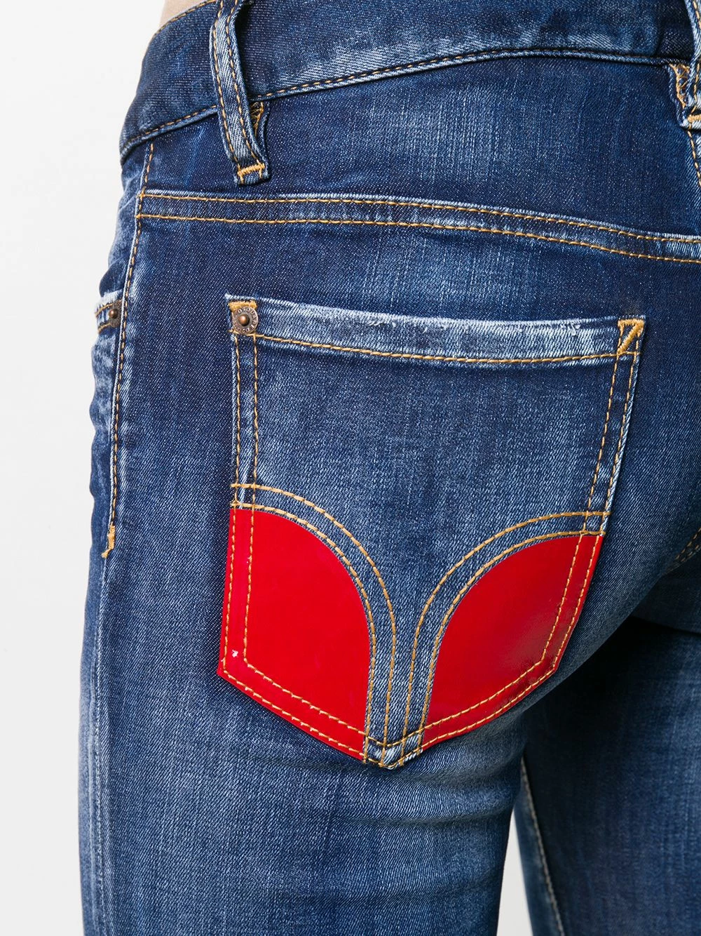 Prix De Lancement Dsquared2 Jean crop Maple Leaf jeans courts femme 7 Dsquared2 jean crop Maple Leaf