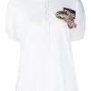 Dsquared2 embellished logo patch polo shirt