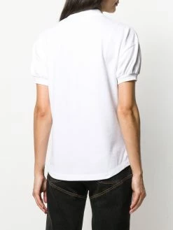 Dsquared2 embellished logo patch polo shirt