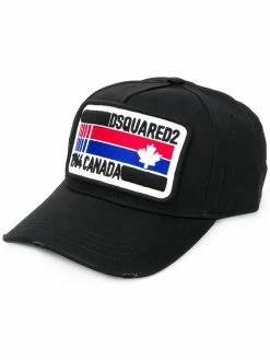 Dsquared2 casquette à patch drapeau