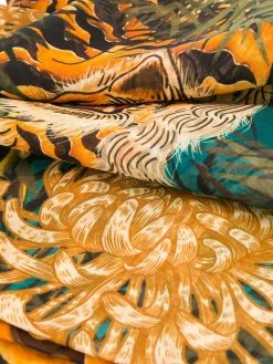 Dsquared2 foulard à tigre imprimé