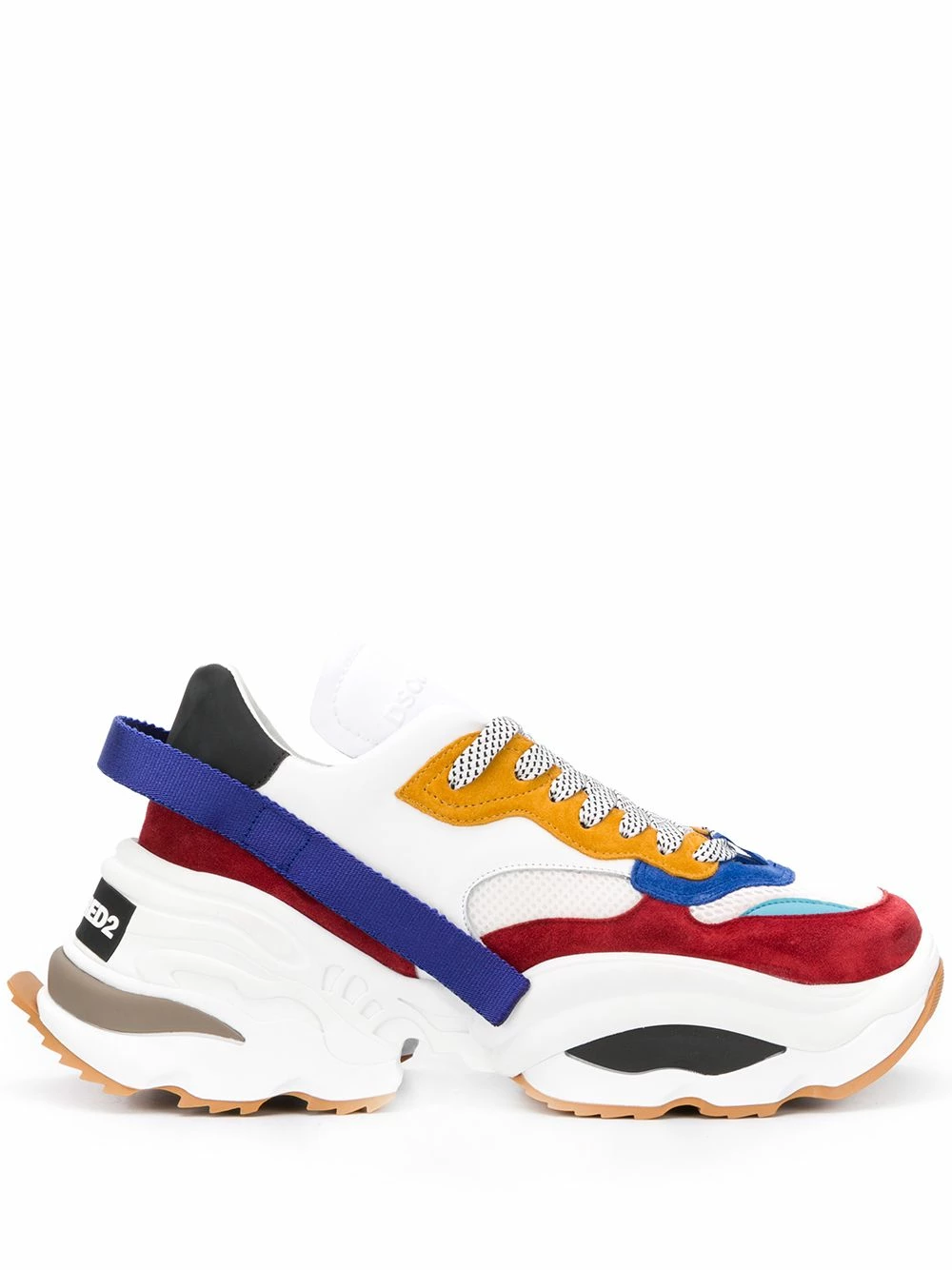 Dsquared2 Baskets colour block à semelle épaisse Prix Réduit baskets basses homme 3 Dsquared2 baskets colour block à semelle épaisse