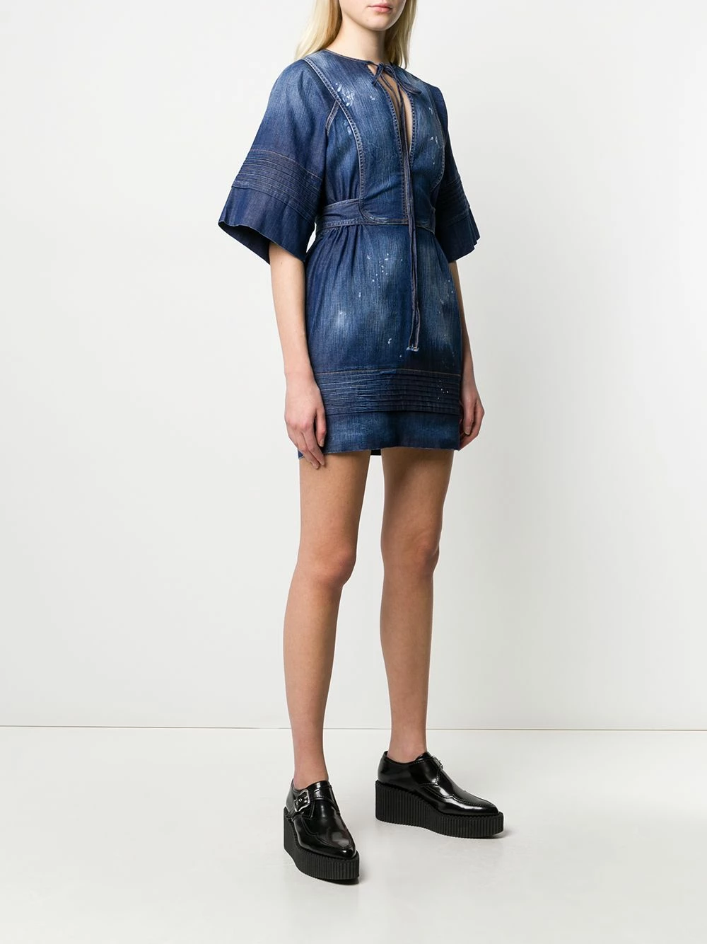 Soldes Dsquared2 Robe en jean robes de jour femme 5 Dsquared2 robe en jean