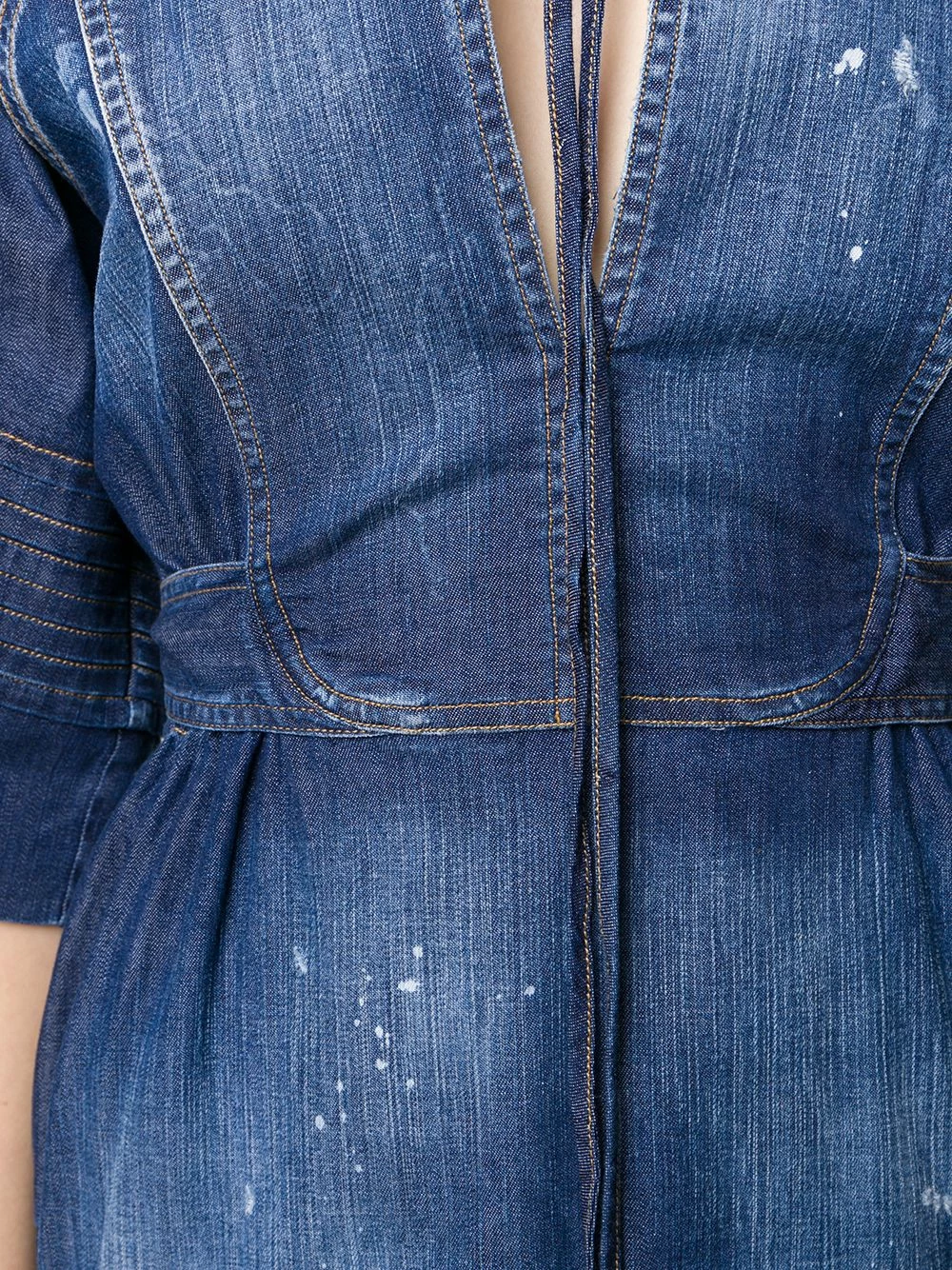 Soldes Dsquared2 Robe en jean robes de jour femme 7 Dsquared2 robe en jean