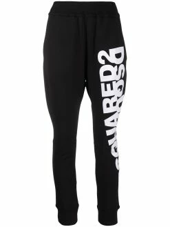 Dsquared2 pantalon de jogging à logo imprimé