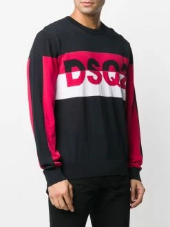 Dsquared2 Prix Refroidis Pull à logo pulls homme 9 Dsquared2 pull à logo