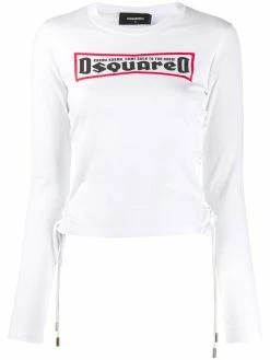 Dsquared2 top à laçage latéral