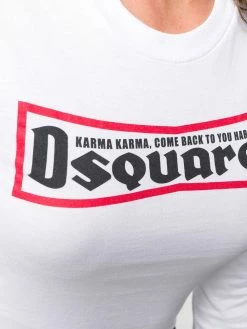 Dsquared2 top à laçage latéral