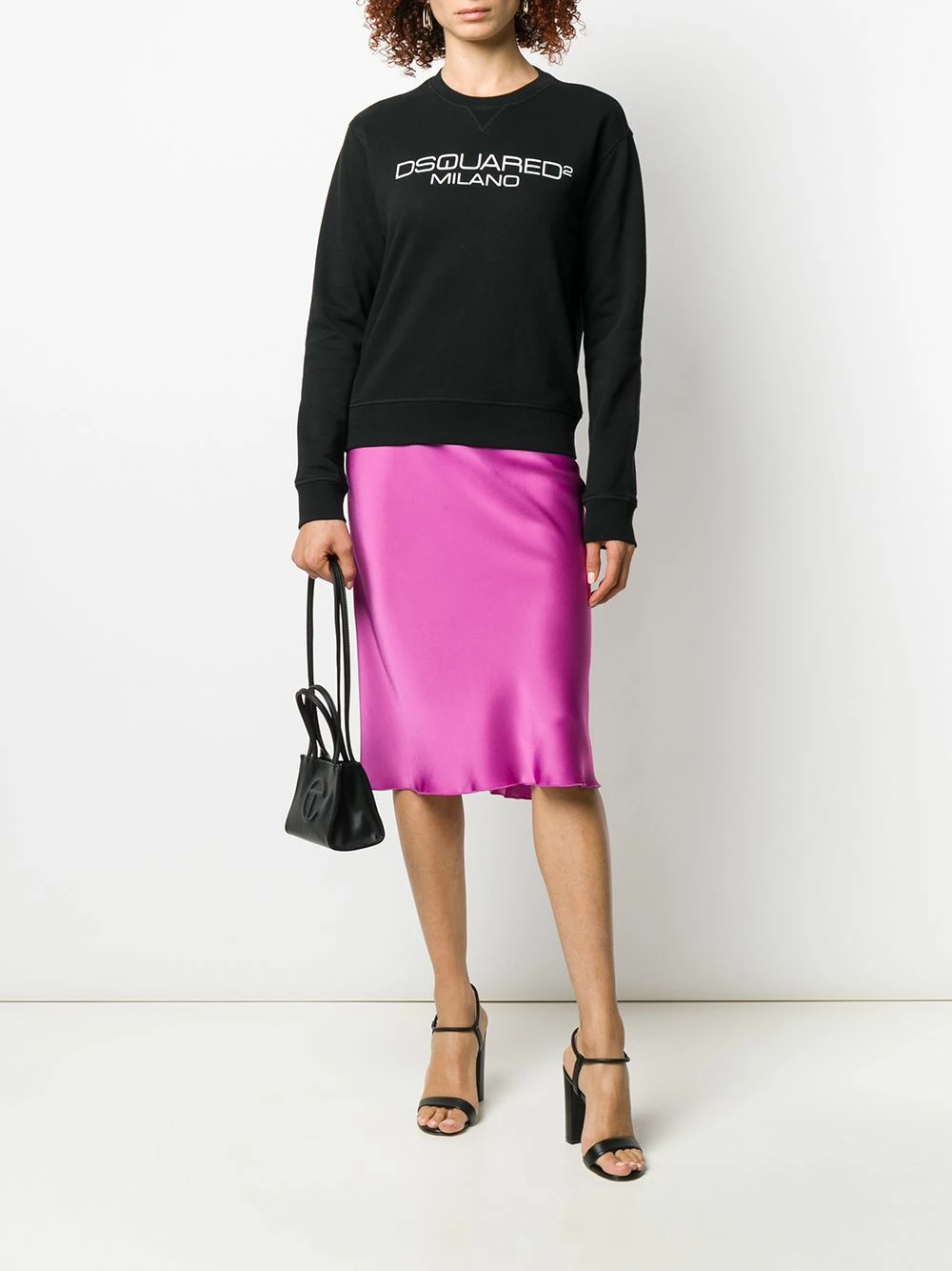 Dsquared2 Sweat à logo imprimé Un Tarif Préférentiel sweats femme 4 Dsquared2 sweat à logo imprimé