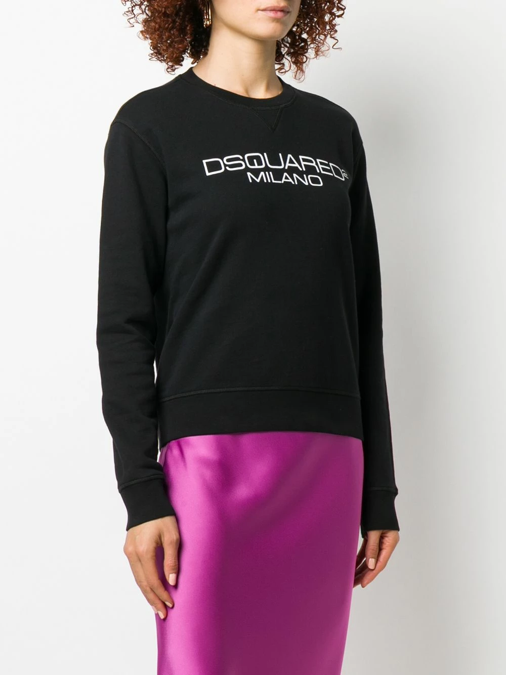 Dsquared2 Sweat à logo imprimé Un Tarif Préférentiel sweats femme 5 Dsquared2 sweat à logo imprimé