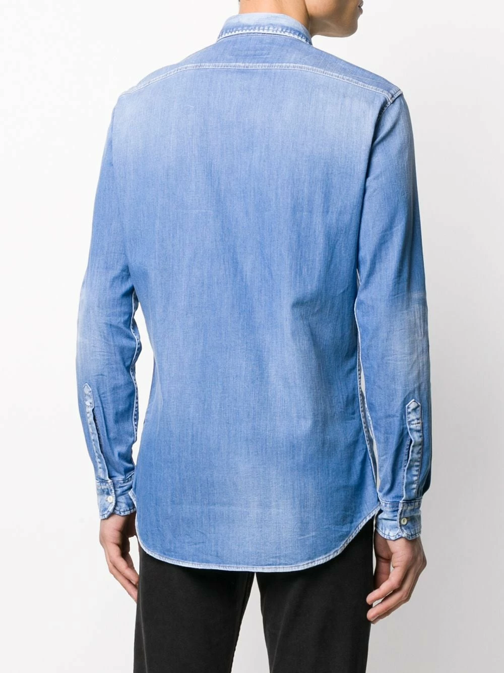 Prix Refroidis Dsquared2 Chemise en denim chemises homme 6 Dsquared2 chemise en denim