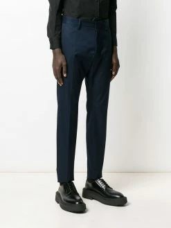 Dsquared2 pantalon fuselé à logo brodé