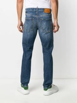 Dsquared2 Jean droit à effet délavé Meilleure qualité jeans regular & jeans droits homme 12 Dsquared2 jean droit à effet délavé
