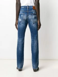 Dsquared2 Première Qualité Jean droit à effet usé jeans regular & jeans droits homme 12 Dsquared2 jean droit à effet usé