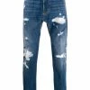 Dsquared2 jean slim à effet usé