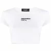 Dsquared2 t-shirt crop à logo imprimé