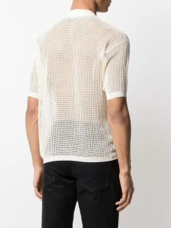 Dsquared2 polo à insert en mesh