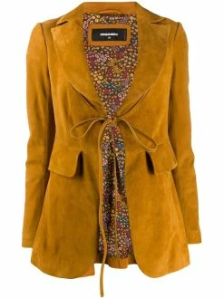 Dsquared2 blazer à ceinture nouée